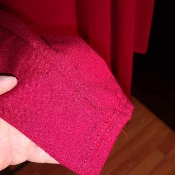 Red Tunic Dress - Picture 3 of 4